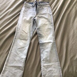 Light Wash Boot Cut Jeans